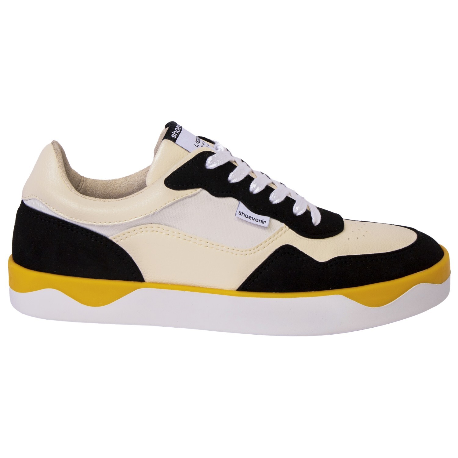 

Кроссовки Shoevenir Lisboa, цвет Black/Yellow, Черный, Кроссовки Shoevenir Lisboa, цвет Black/Yellow