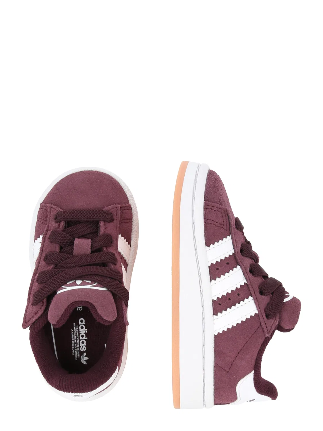 Кроссовки Adidas Originals Campus 00s каштаново-коричневого цвета — фото 2