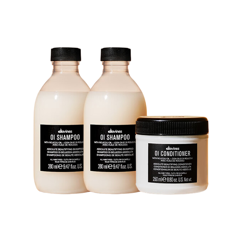 

DAWEINISI OAI OI набор шампунь и кондиционер увлажняющий, очищающий, разглаживающий шампунь 280мл + кондиционер для волос 250мл DAVINES