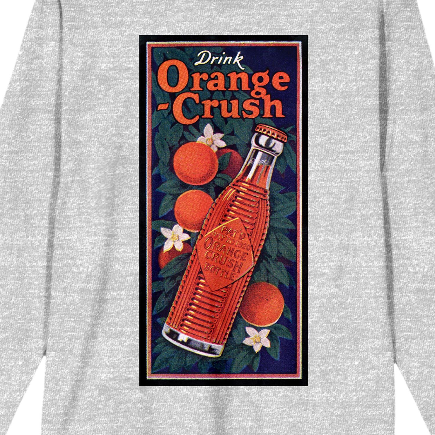 

Мужская футболка с длинными рукавами Drink Orange Crush Licensed Character