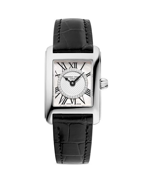 

Классические часы Carree, 21 x 23 мм Frederique Constant, цвет White