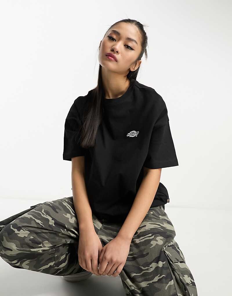 

Dickies – Summerdale – Высококачественная футболка оверсайз черного цвета