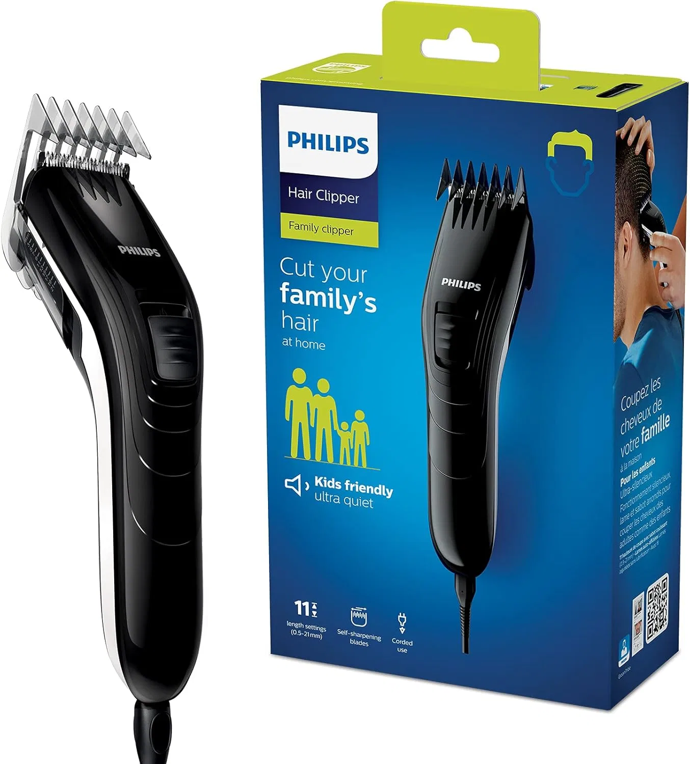 Триммер для волос Philips QC5115/15 с 11 настройками длины Philips