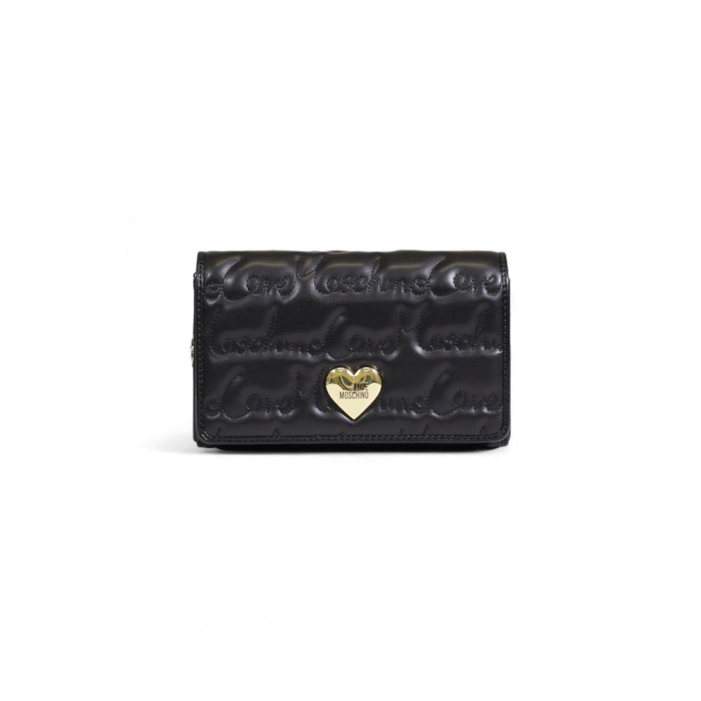 

Черная полиэтиленовая сумка LOVE MOSCHINO