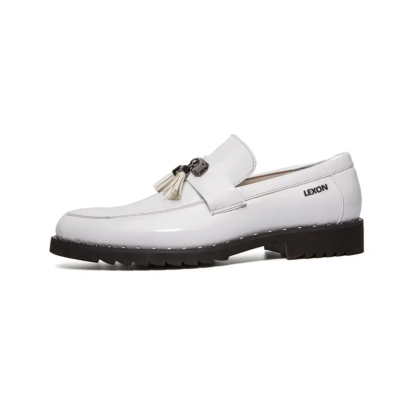 

LEXON Белые лоферы мужские, цвет White