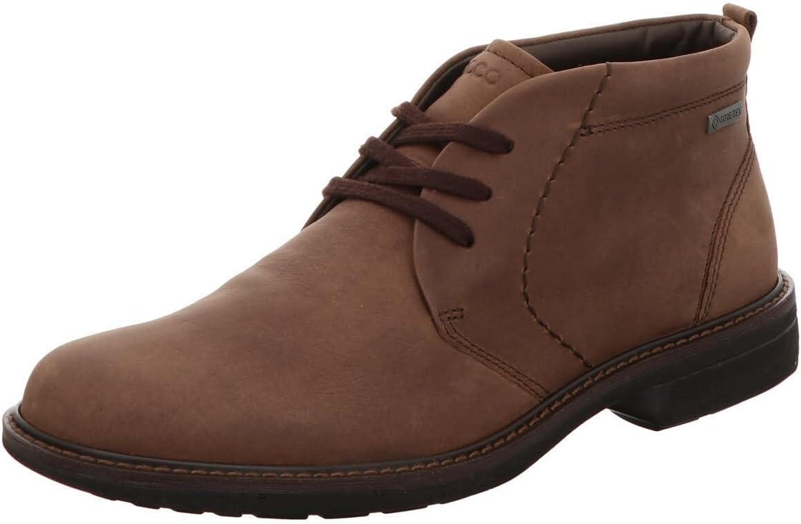 Мужские ботинки ECCO Turn GTX на шнуровке, Cocoa Brown Oil Nubuck