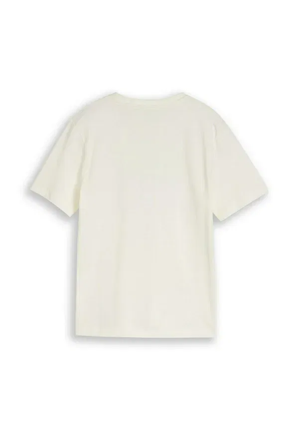 Футболка Tom Tailor t-shirt mit print, цвет шерстяной белый — фото 2