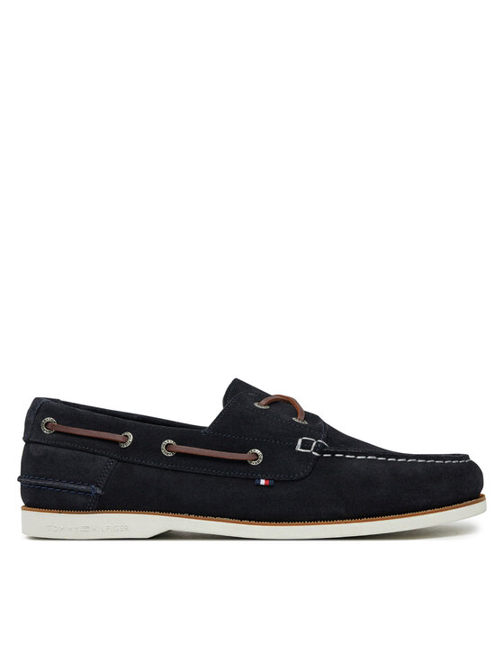 

Низкие туфли Th Boat Shoe Core Suede FM0FM05387 Tommy Hilfiger, синий