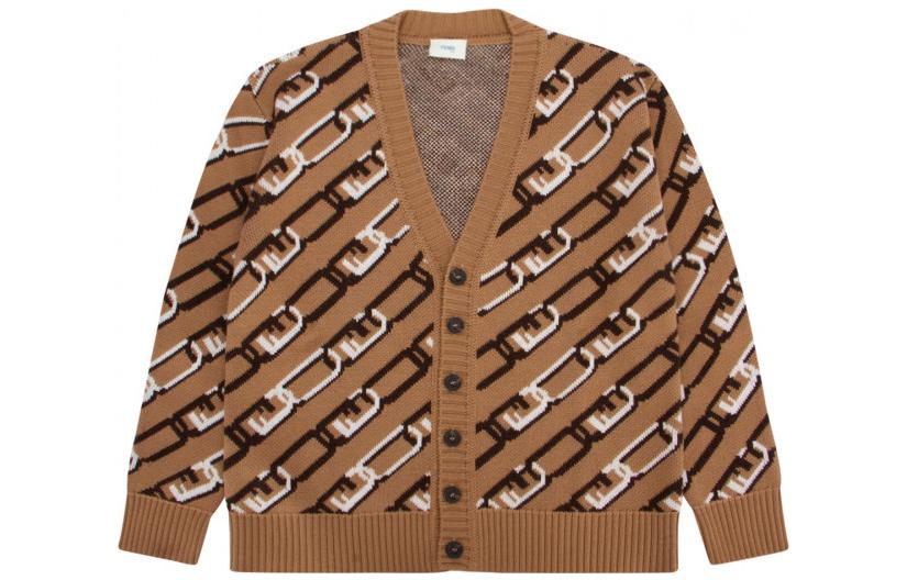 

Детская одежда FW22 Свитер Коричневый Kids' FENDI