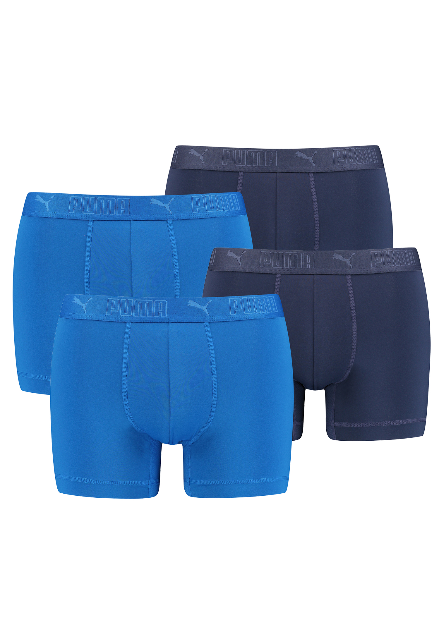 

Боксеры Puma Boxershorts PUMA SPORT MICROFIBER BOXER 4P, цвет Blue Combo