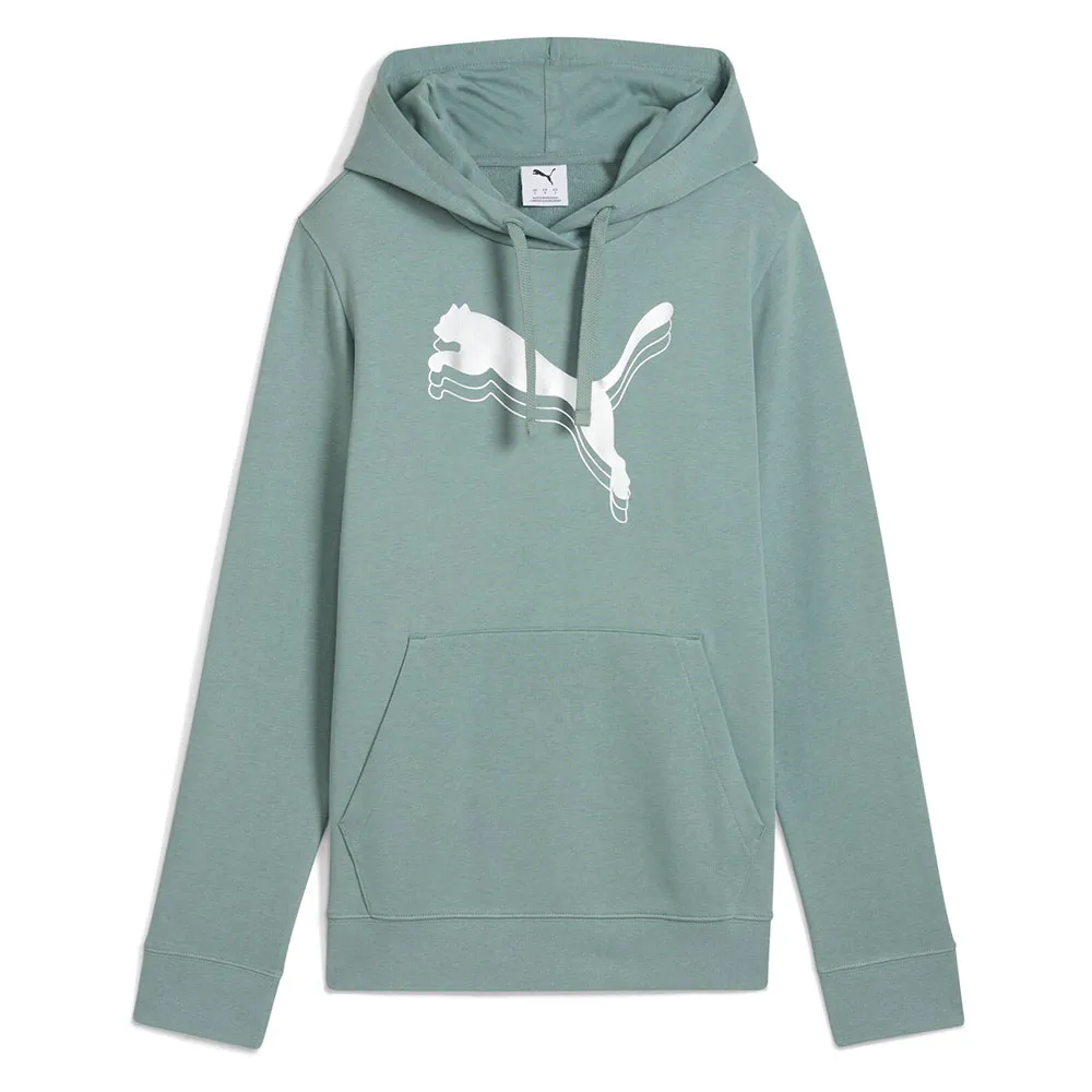 

Худи Puma ESS Metallic Regular Fit, зеленый