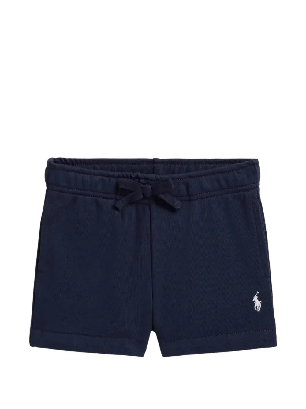 Шорты с завязками на талии и логотипом Polo Ralph Lauren Kids, синий
