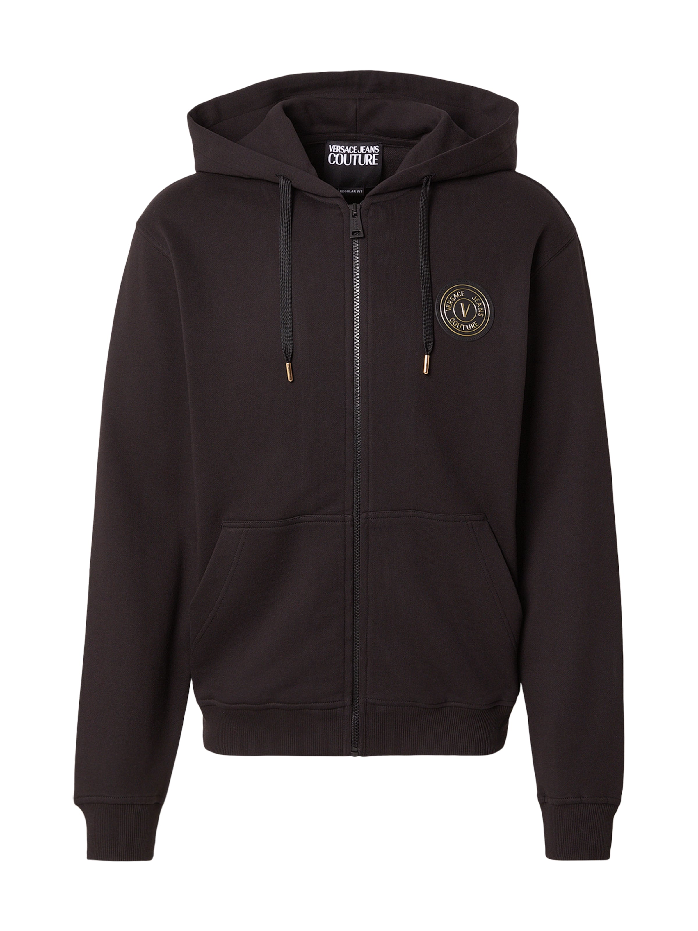 

Versace Jeans Couture Худи на молнии в черном цвете