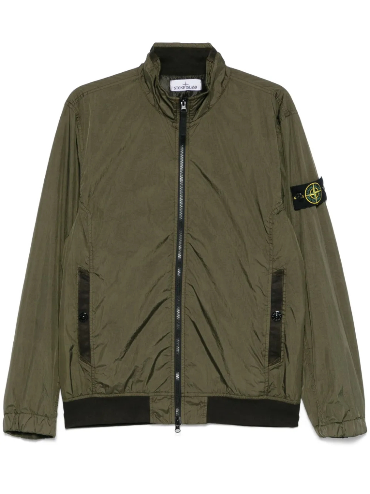 

Stone Island куртка с нашивкой Compass, зеленый