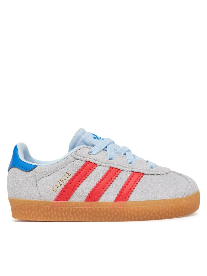 Adidas Кроссовки Gazelle Comfort Closure Elastic Laces KI4037 светло-голубые