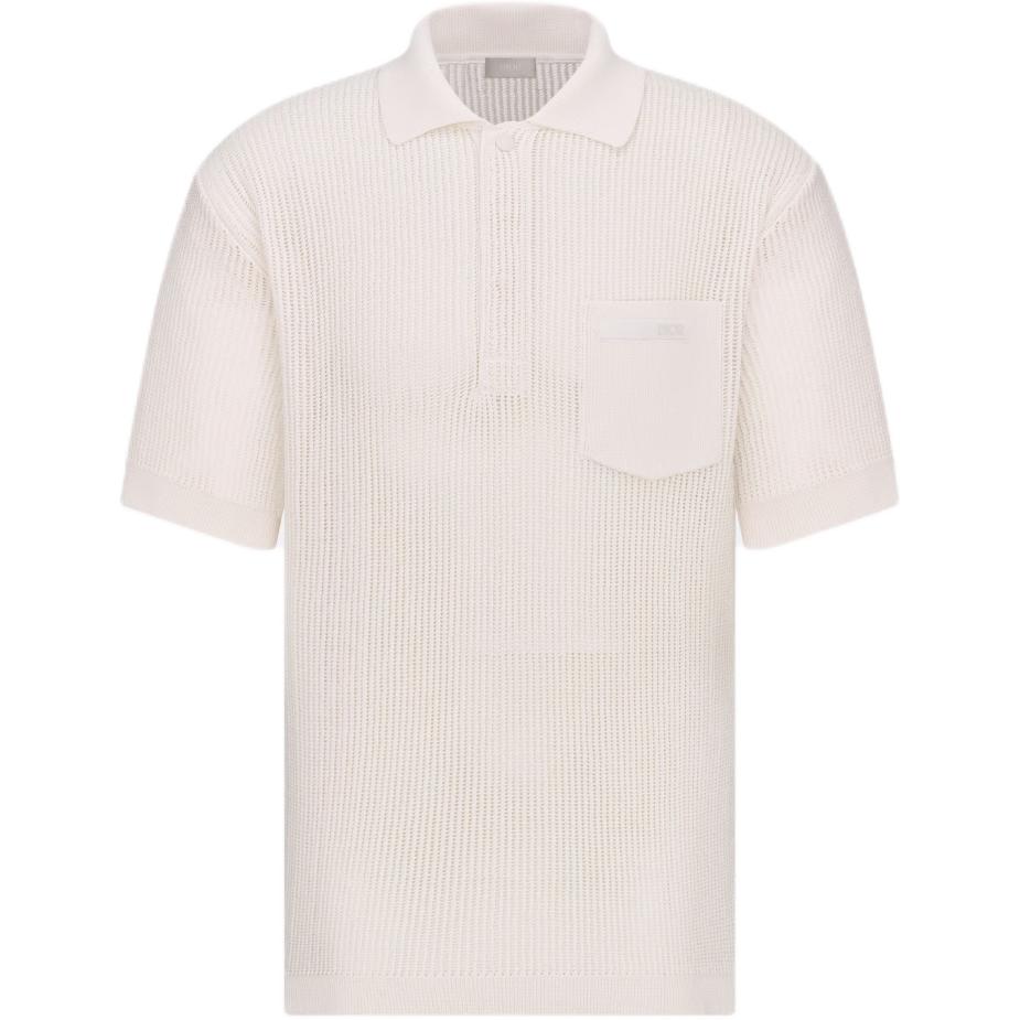 

Футболка поло мужская серая белая DIOR