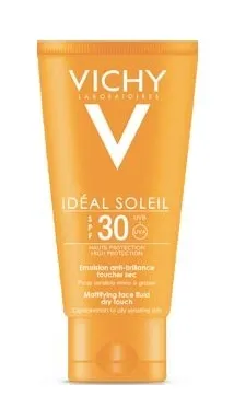 

Vichy Ideal Soleil Face Dry Touch SPF 30 50 мл Солнцезащитный крем против блеска