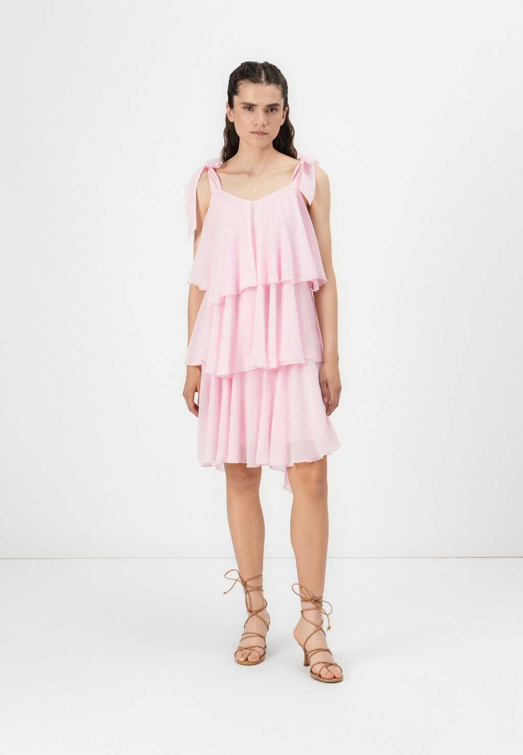 

Коктейльное/вечернее платье VMFELICIA SHORT DRESS Vero Moda, светло-розовый