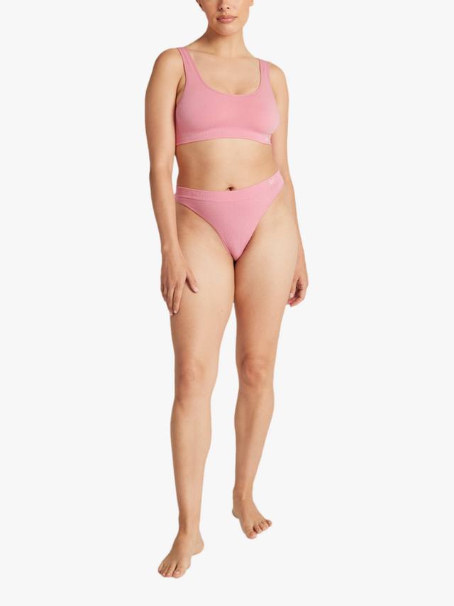 

Беспрошовный укороченный топ-бралетт Nudea, Rose Pink