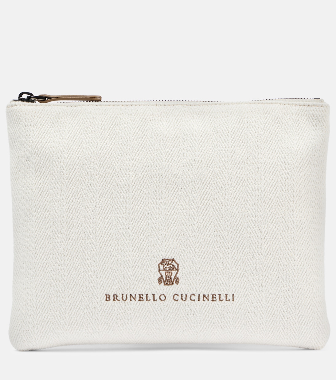 

Маленький холщовый клатч для отдыха Brunello Cucinelli, Panama