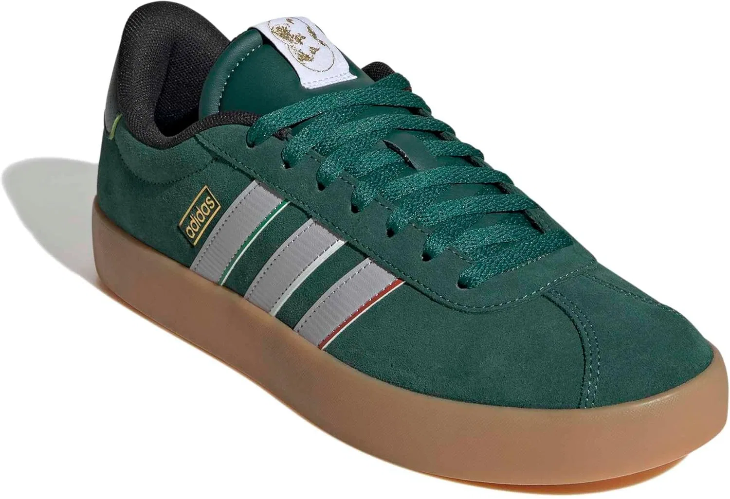 Кеды adidas, цвет Team Dark Green/Grey/White — фото 4