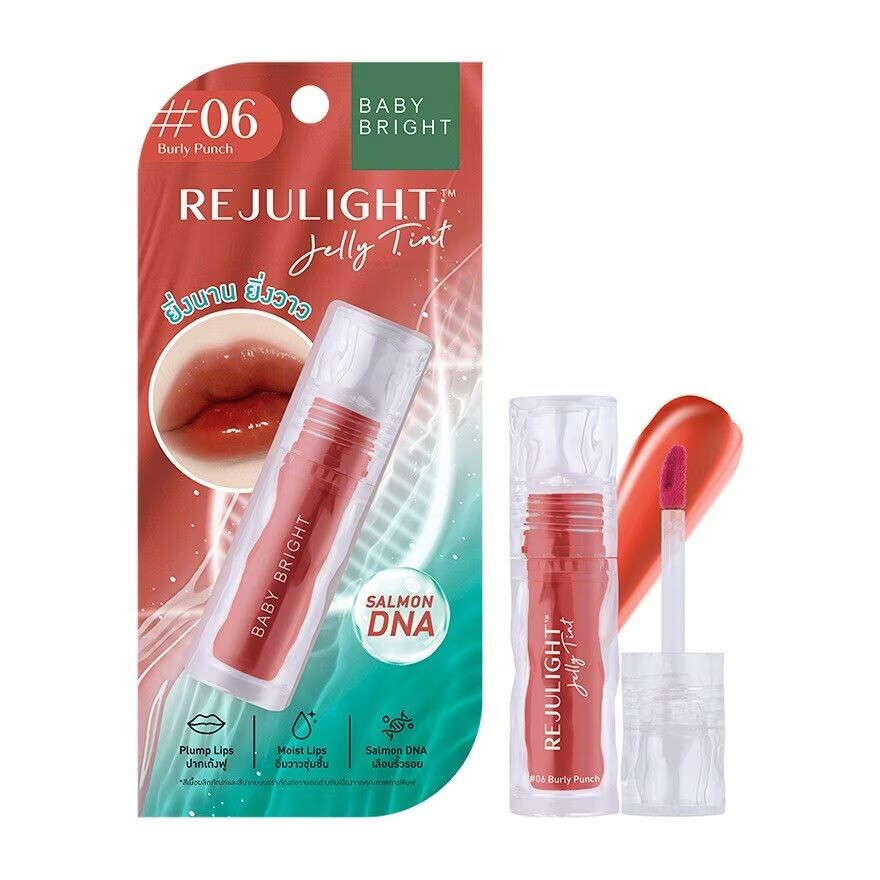 

Baby Bright Тинт для губ Rejulight Jelly 3г. 06 Крепкий пунш, Burly Punch