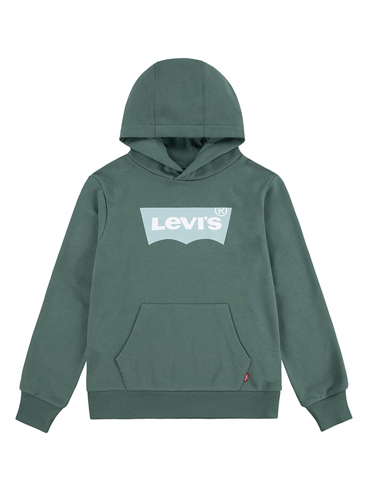 

Толстовка с капюшоном Levi's Kids, зеленый