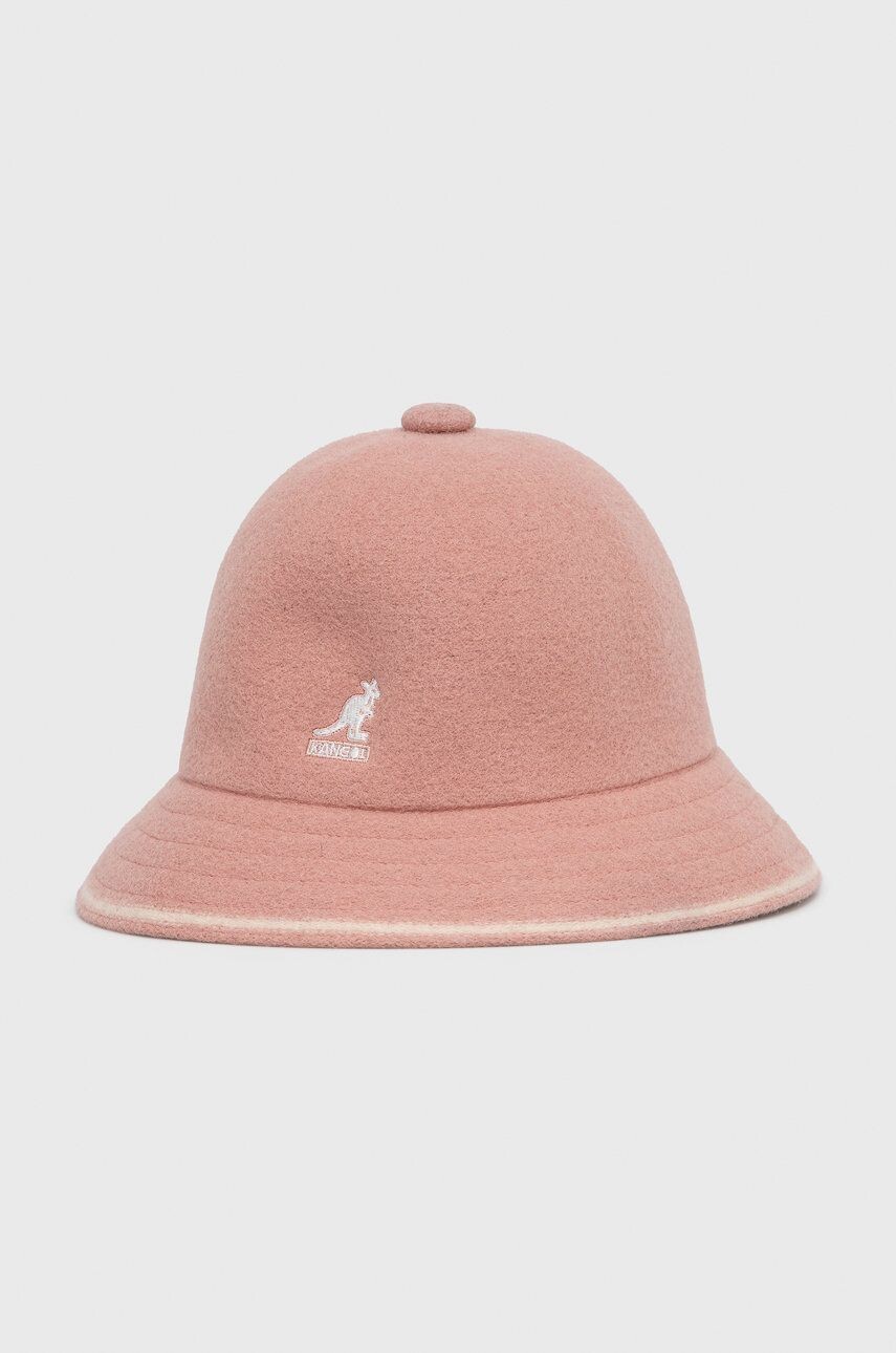 

Шерстяная шапка Kangol, розовый