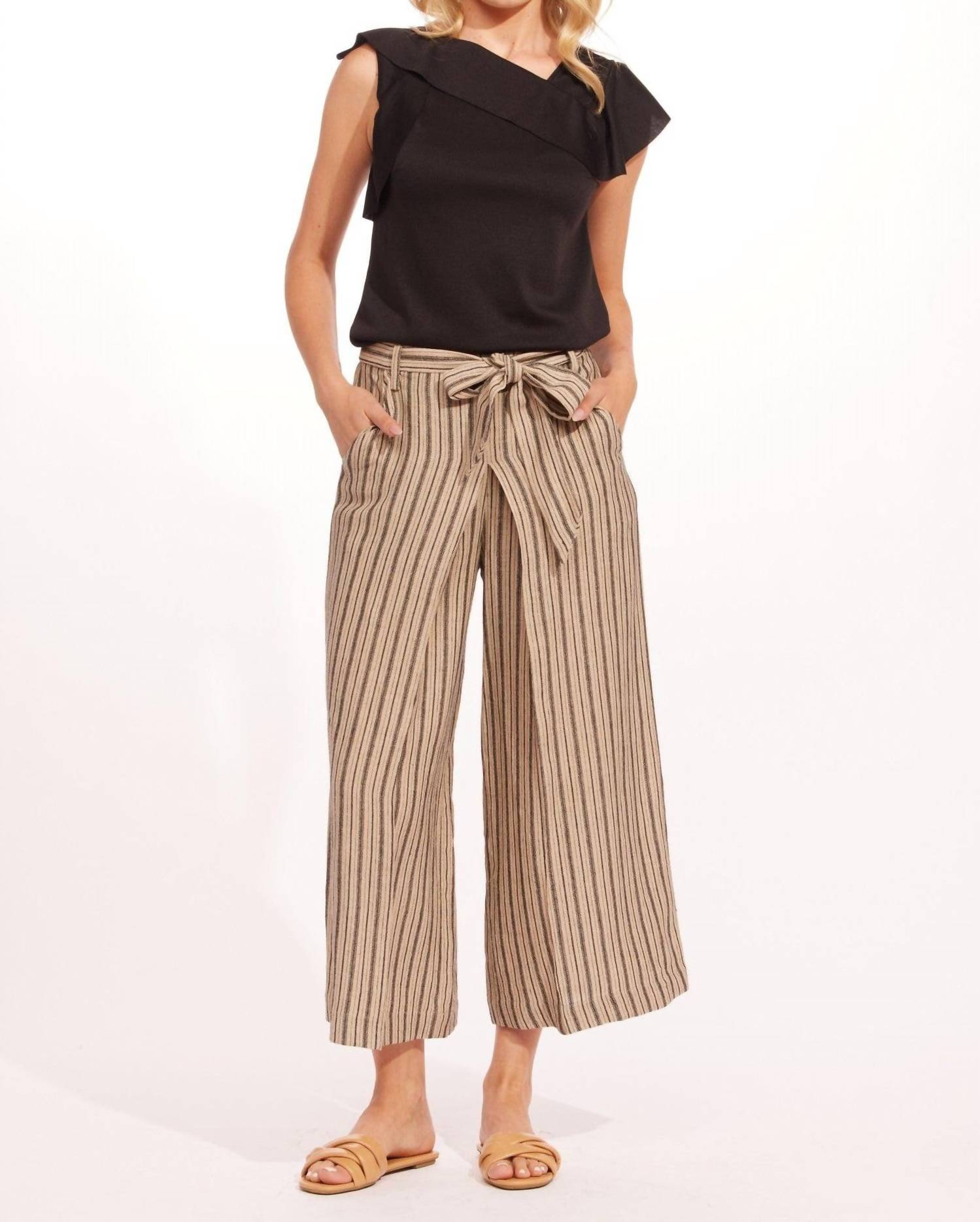 

Брюки Chester в полоску Zanzibar EVA FRANCO, Zanzibar Stripe
