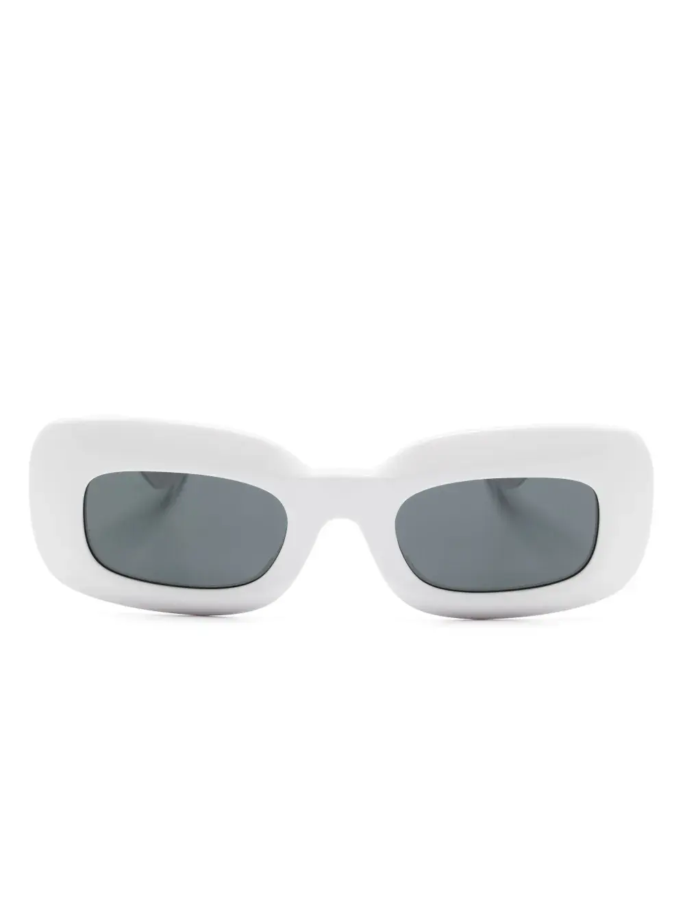 

Солнцезащитные очки 1966C в прямоугольной оправе Khaite, белый