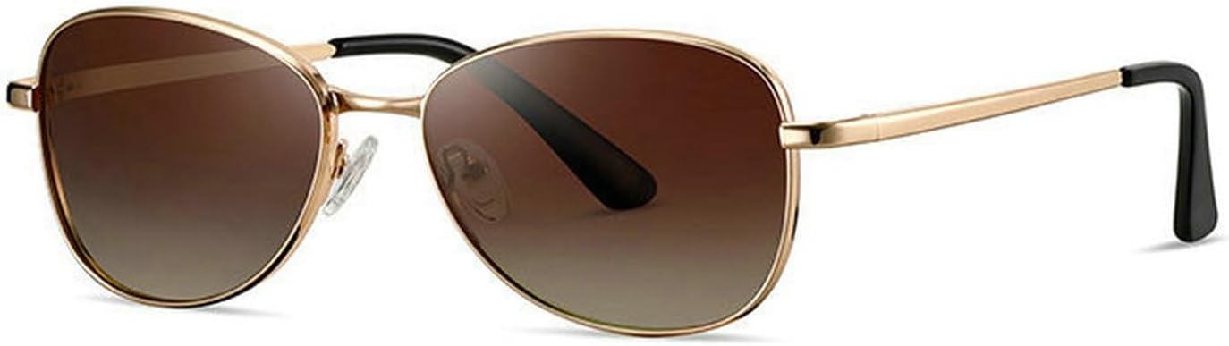 

Классические поляризованные солнцезащитные очки Laureles «кошачий глаз» для женщин, для вождения, с металлической золотой оправой и градиентным коричневым эффектом. Солнцезащитные очки Laureles для мужчин, C2