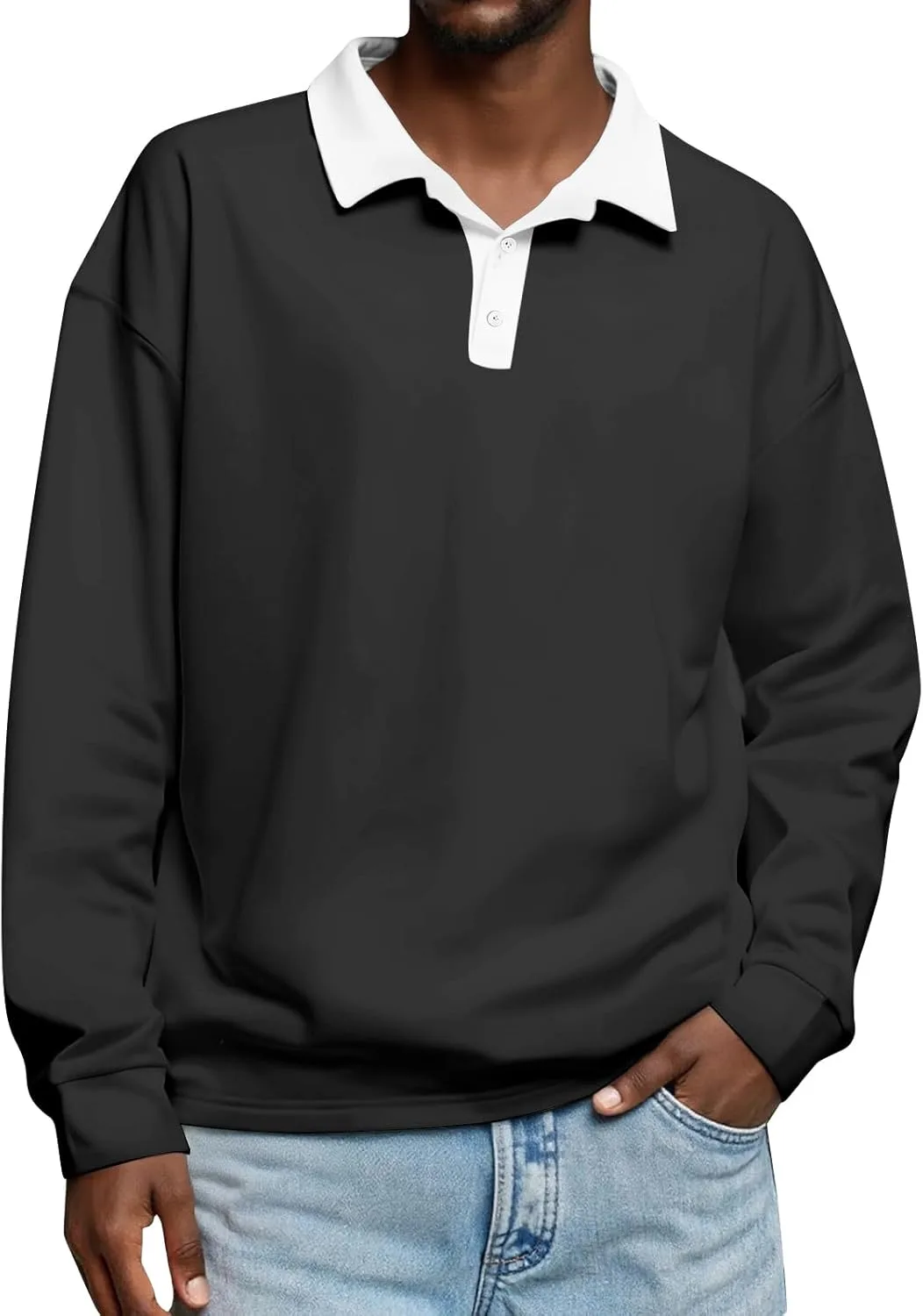 

Мужская футболка с длинным рукавом Casual Classic Fit AAZJSS