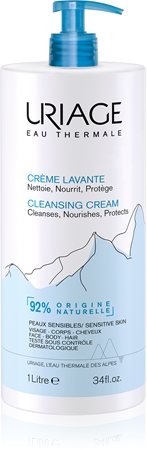 

Очищающий питательный крем для тела и лица Uriage Hygiène Cleansing Cream, 1000 ml