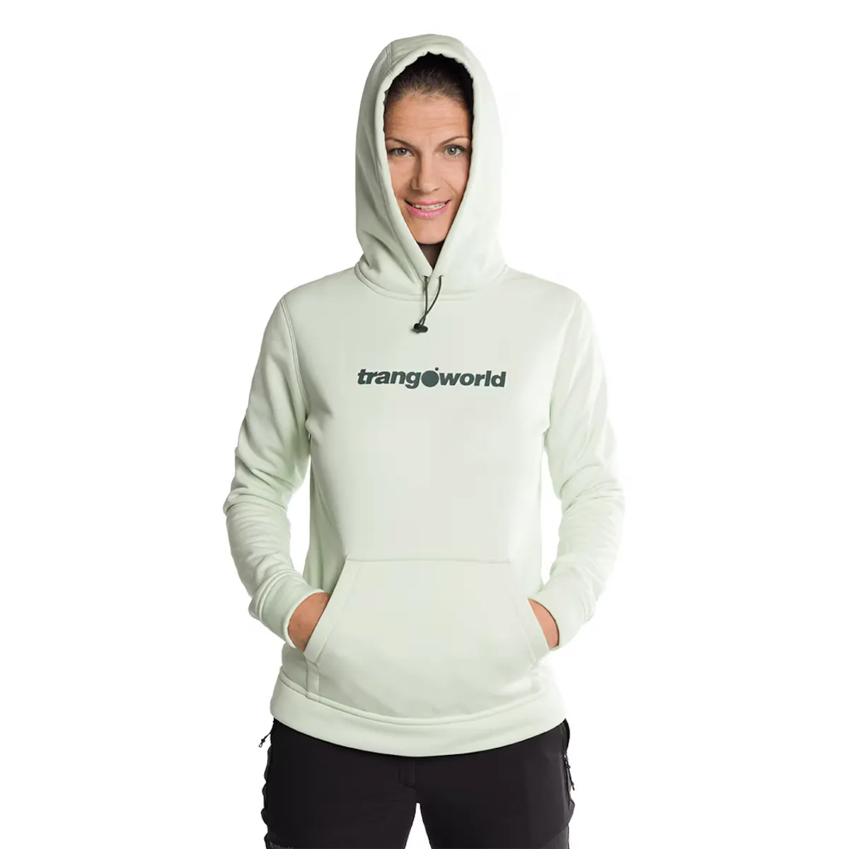

Poppi Trangoworld Женская толстовка, цвет Verde cadete