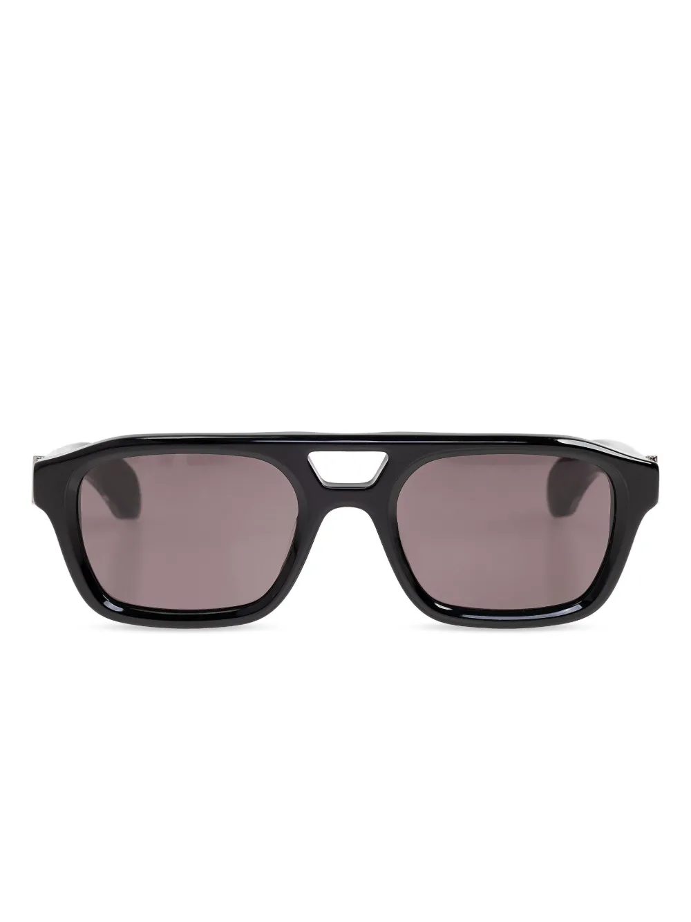 

Солнцезащитные очки в квадратной оправе Alexander McQueen Eyewear, черный