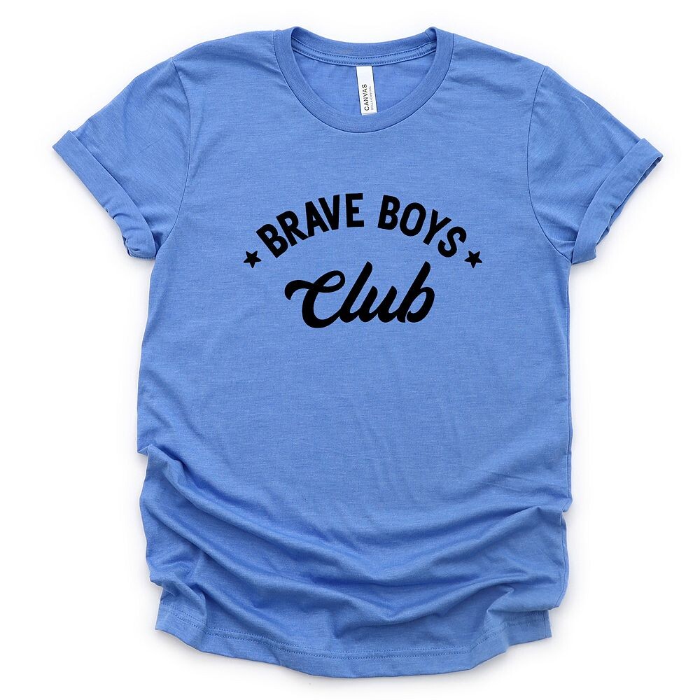 

Молодежная футболка с короткими рукавами и рисунком Brave Boys Club Stars The Juniper Shop, цвет Columbia Blue