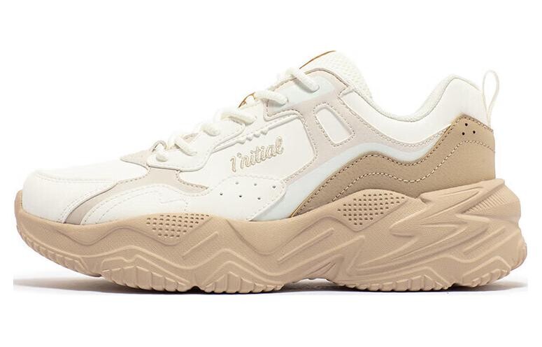 

Кроссовки женские Ode Chunky с низким верхом Feather White/Wheat Brown 361°