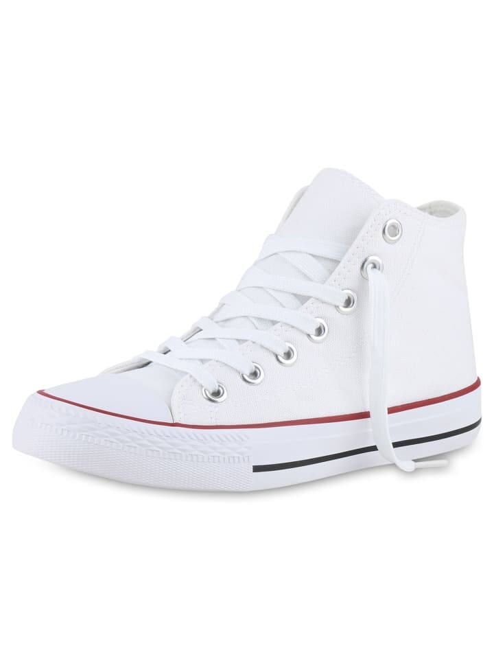 

Высокие кроссовки VAN HILL High Allison, цвет weiss rot