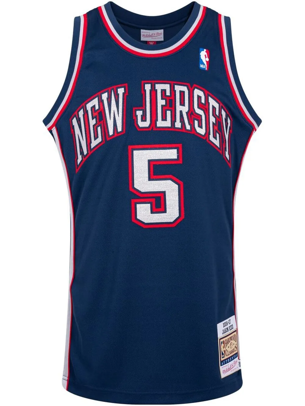 

Топ New Jersey Nets Jason Kidd Mitchell & Ness, синий