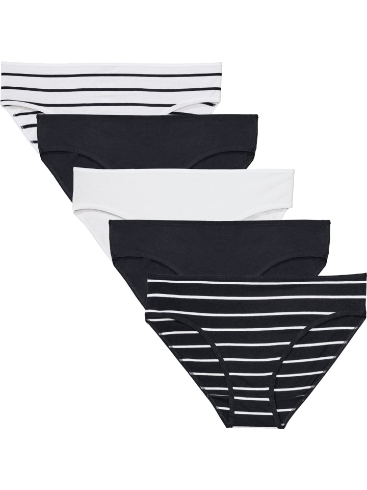 

REDBEST Хлопковые, трикотажные трусы, комплект из 5 штук, черные