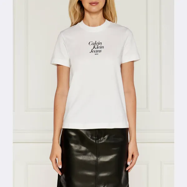 

Футболка стандартного кроя Calvin Klein, белый