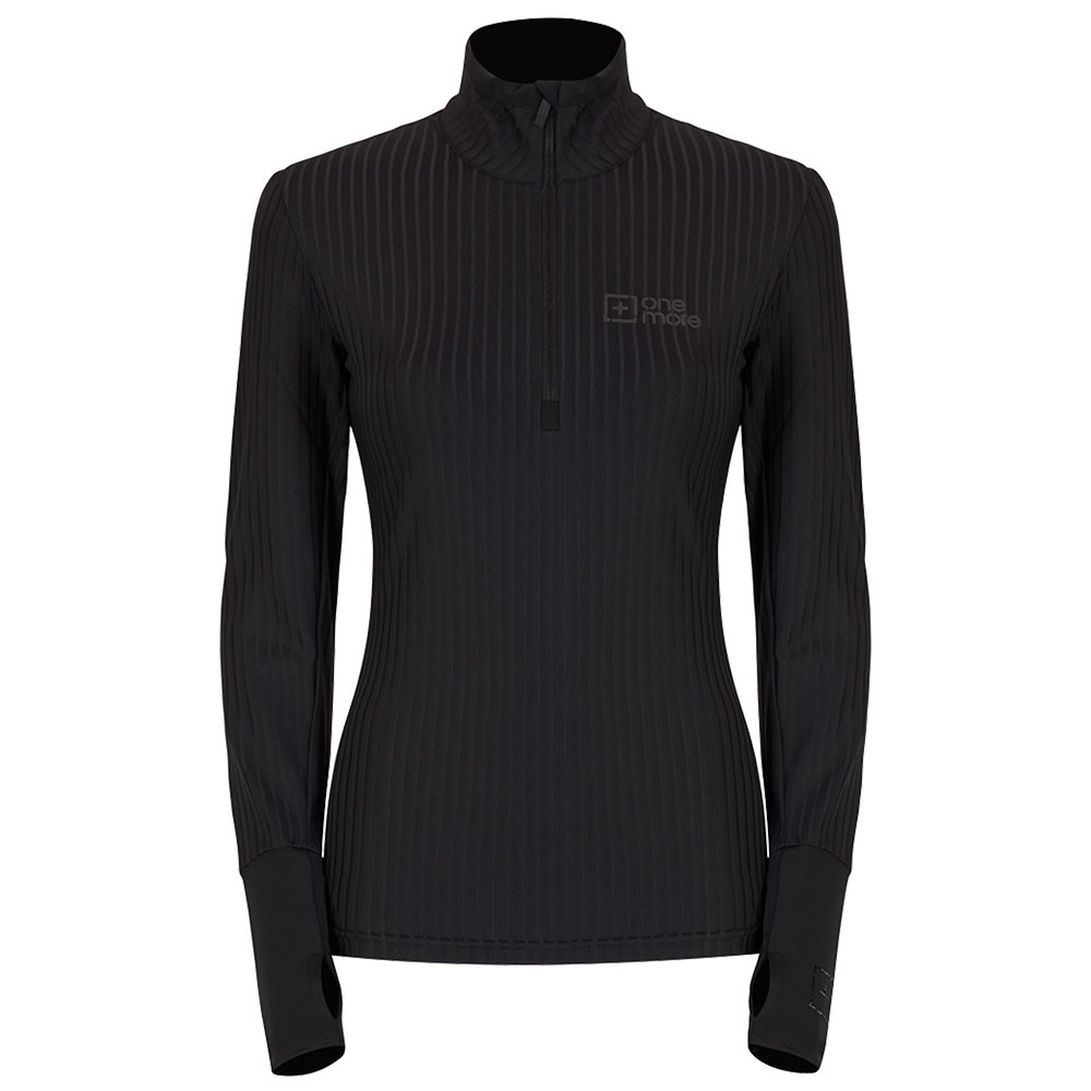 

Куртка-полупильник One More (женская) - черная, Black/Black/Black