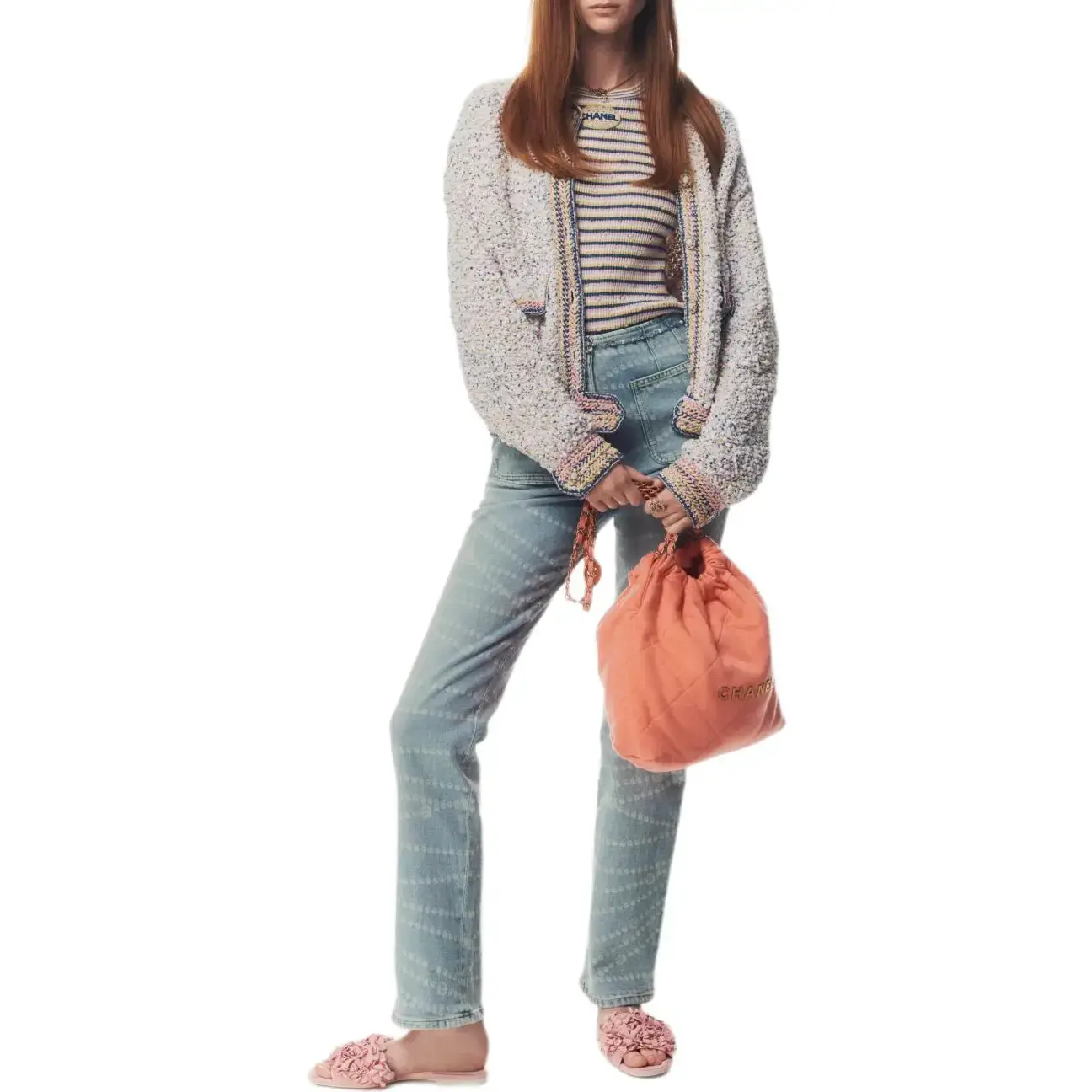 

CHANEL Куртка женская бежевая, Beige