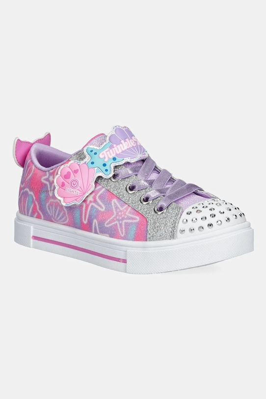 

Детские кроссовки TWINKLE SPARKS - UNDERWATER M Skechers, фиолетовый