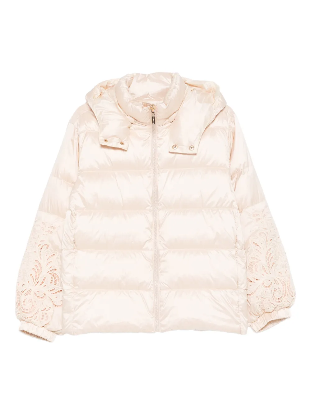 

Стеганая куртка с капюшоном Twinset, нейтральный