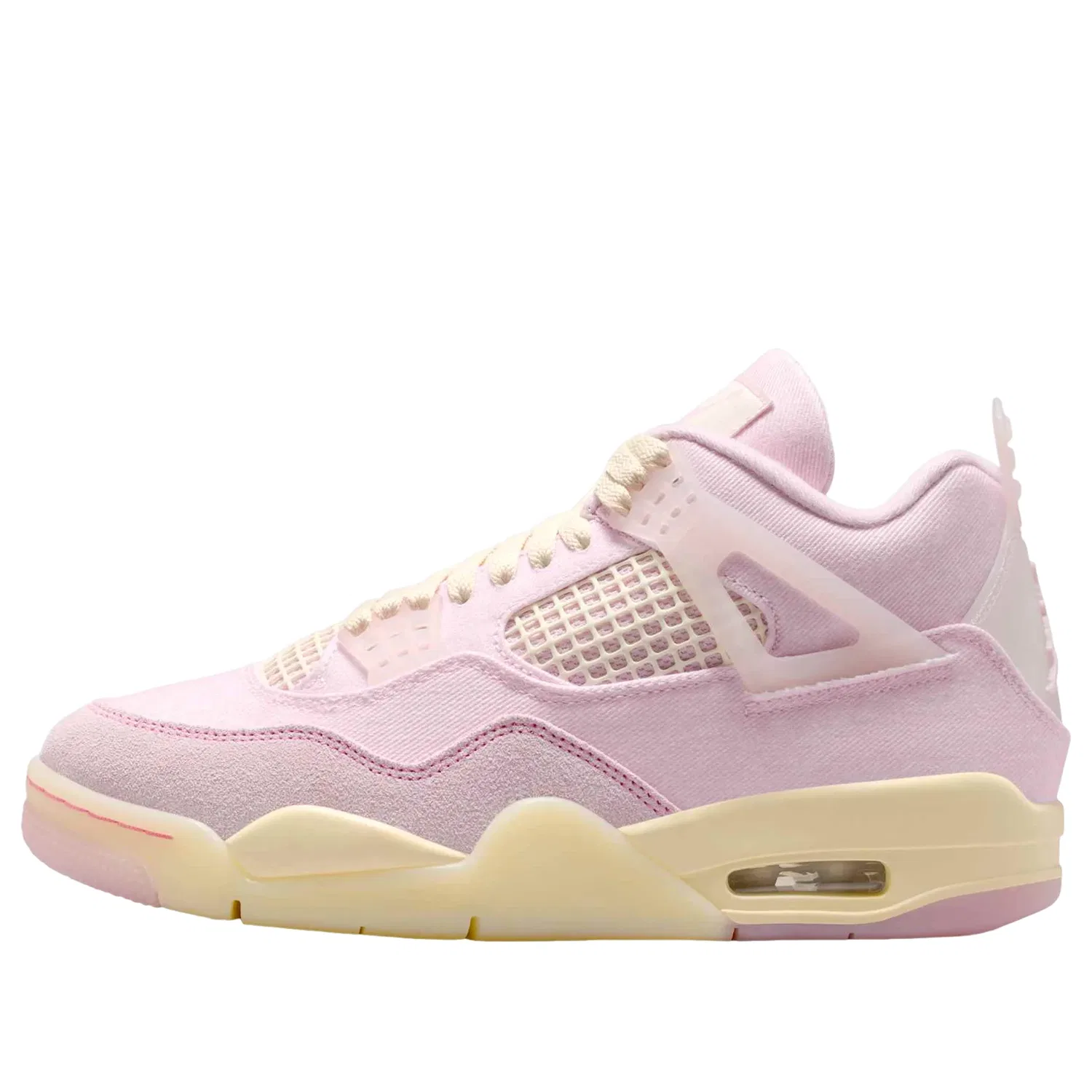 Кроссовки Air Jordan 4 Retro 'Iced Carmine' IB6715-600, розовый