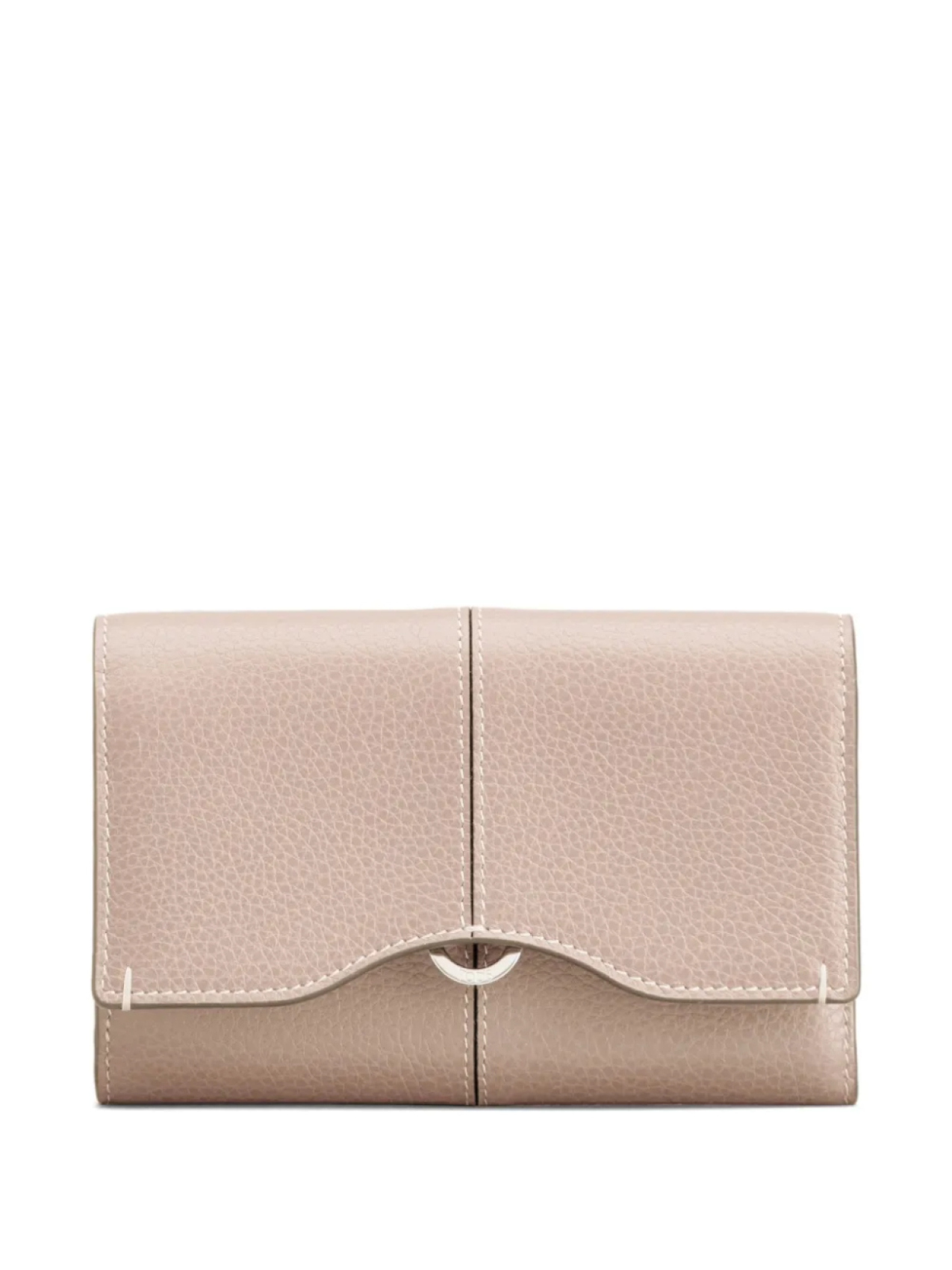 

Кожаный кошелек тройного сложения Tod's, розовый