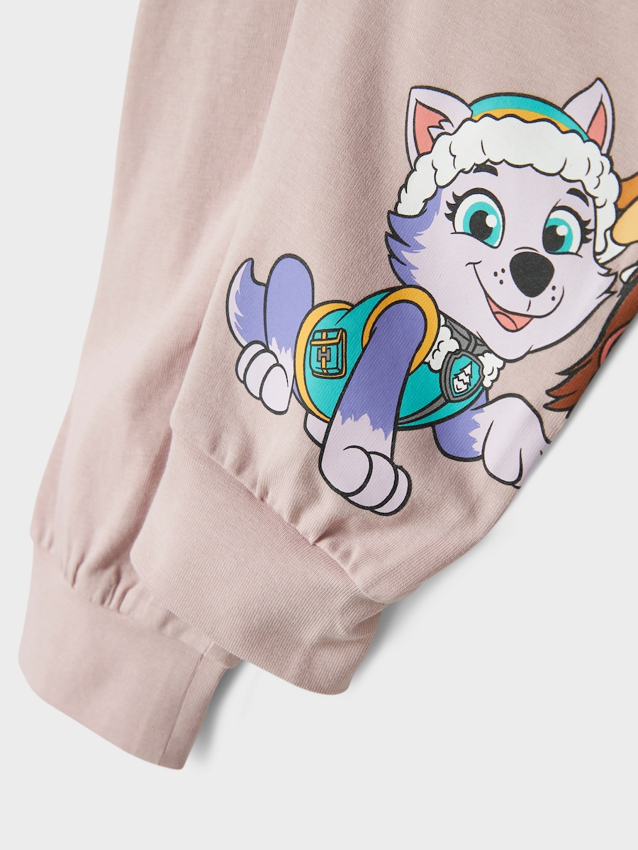 Пижама NAME IT NMFADAS PAWPATROL, сиреневый/лиловый — фото 3