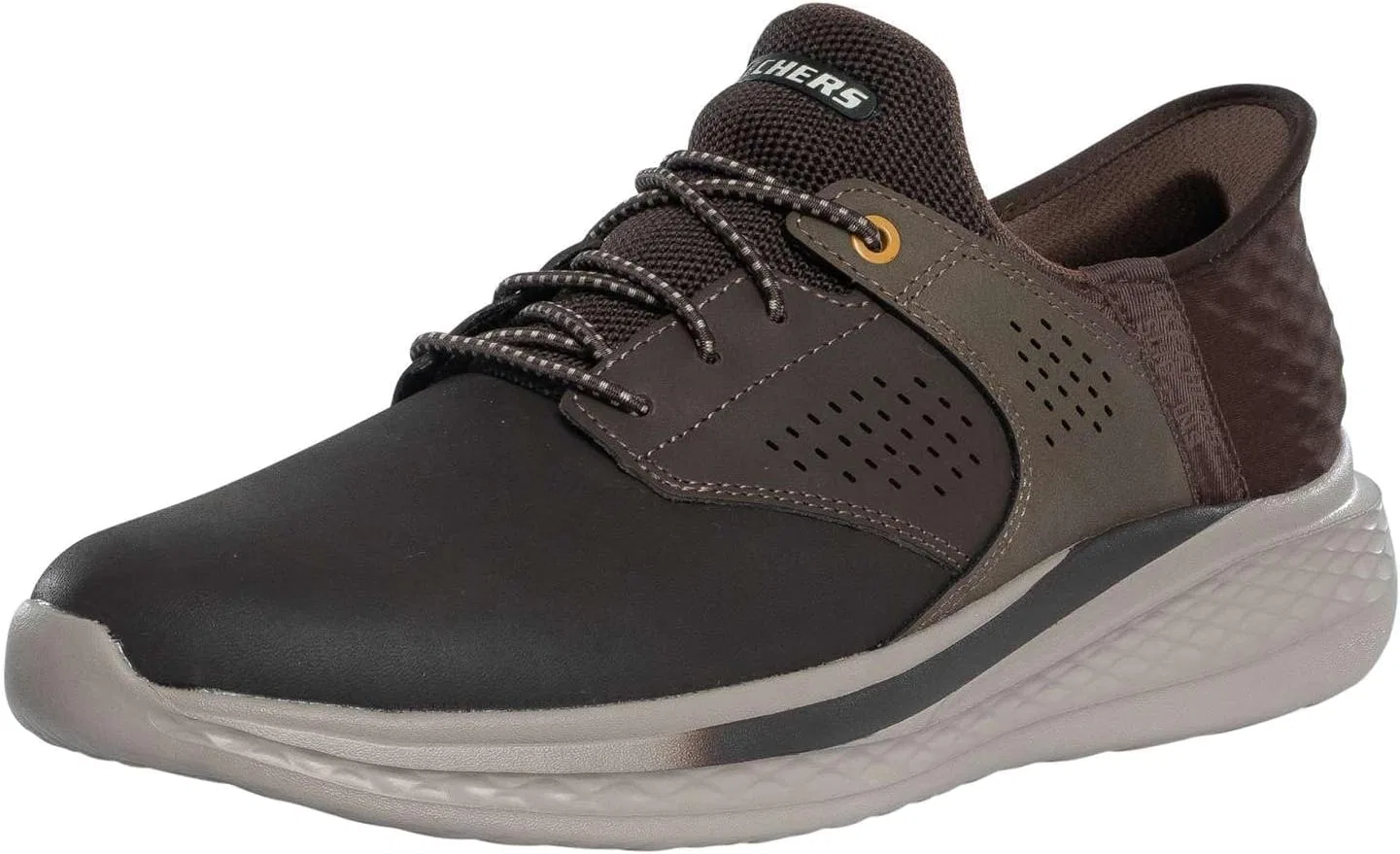 Skechers Herren Slade - кроссовки Macklin, Chocolate