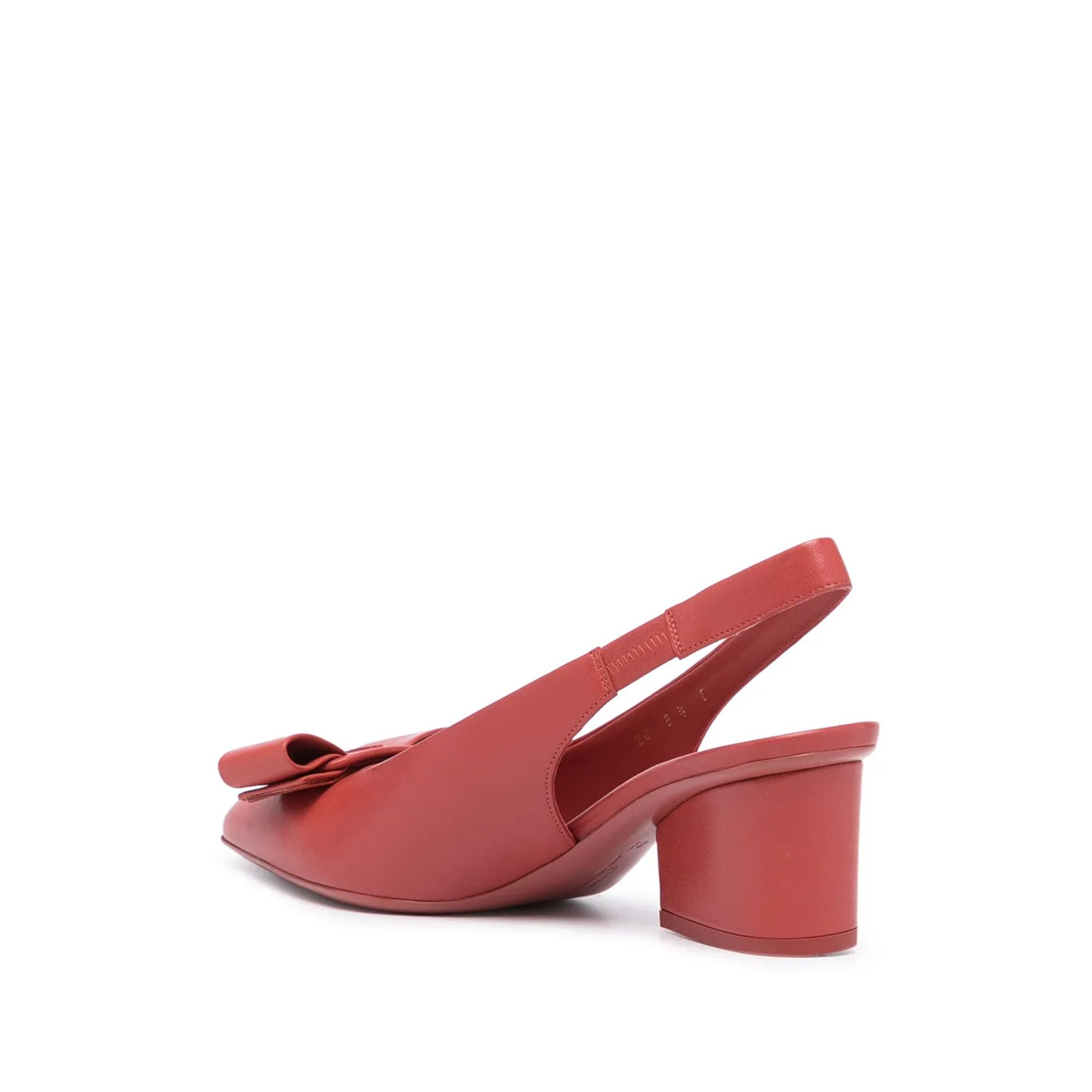 Ferragamo босоножки-лодочки на шлейке Salvatore Ferragamo, красный/розовый — фото 2